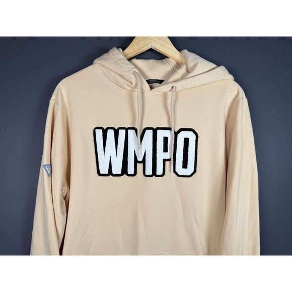 Levelwear Mens WMPO Waste Management Phoenix Open Golf Hoodie Peach Beige Medium